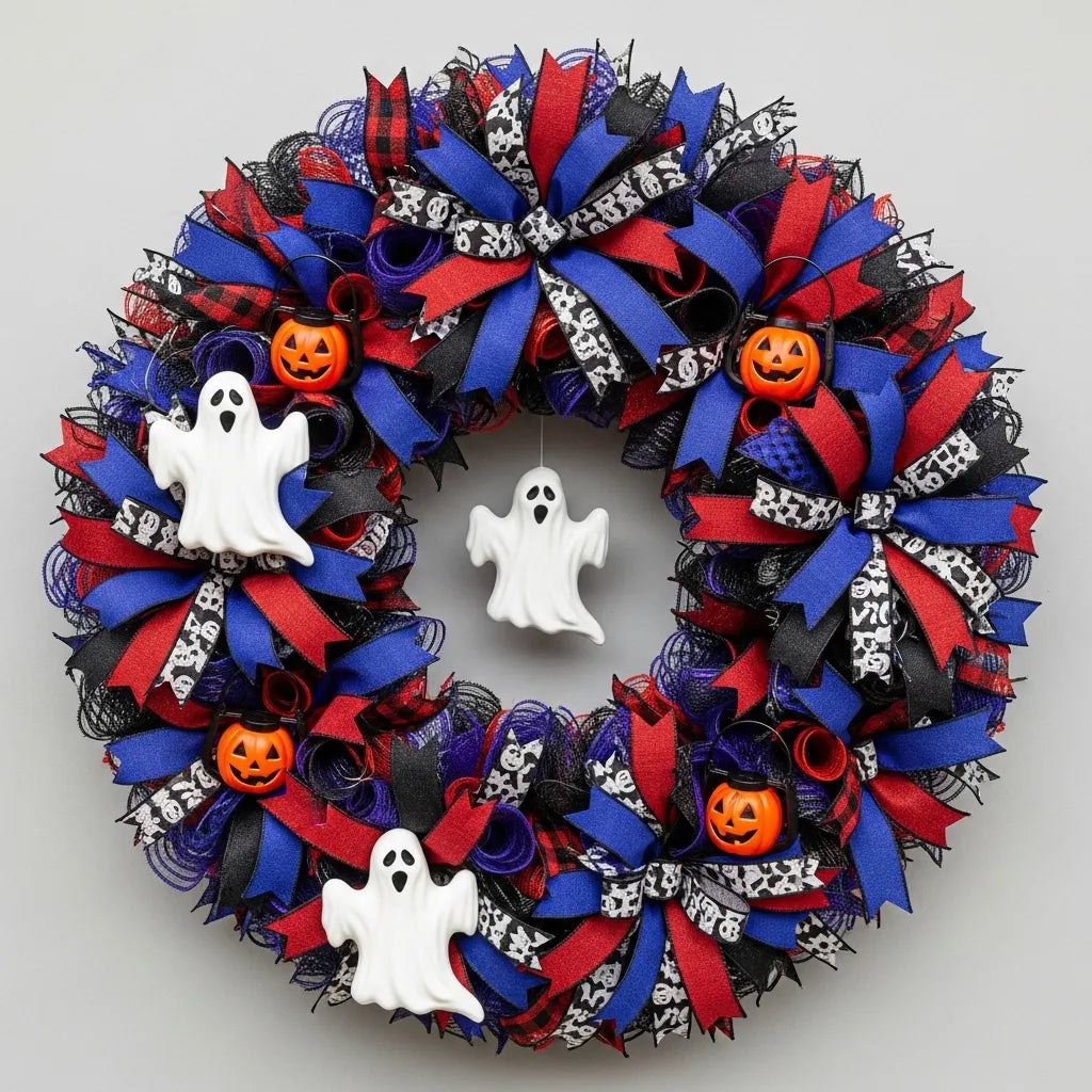 🎃Halloween Spooky Charm Door Wreath